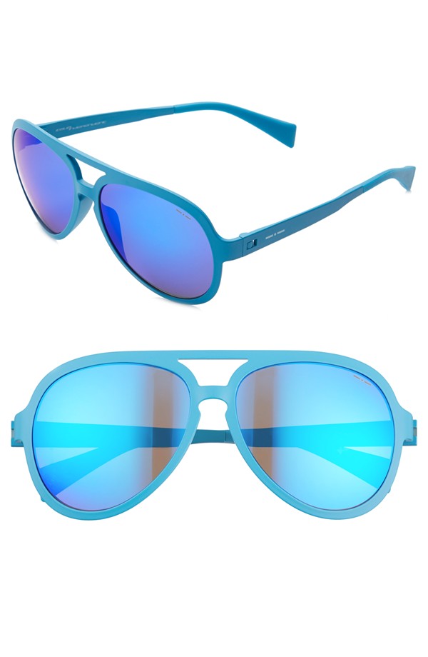 Italia-Independent-Mirrored-Aviator-Sunglasses