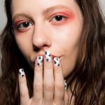 22-bibu-mohapatra-fall-2017-white-nails-black-splatter-design